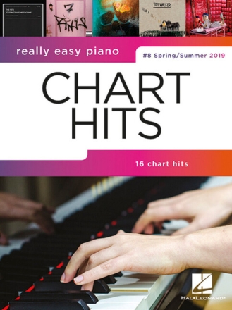 Chart Hits vol.8 - Spring/Summer 2019: for really easy piano (with lyrics and chords)