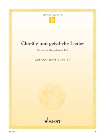 Chor�le und geistliche Lieder f�r Klavier