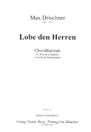 Choralfantasie �ber Lobe den Herren f�r Orgel (manualiter)