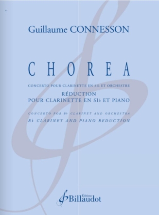Chorea pour clarinette et orchestre � cordes r�duction pour clarinette et piano
