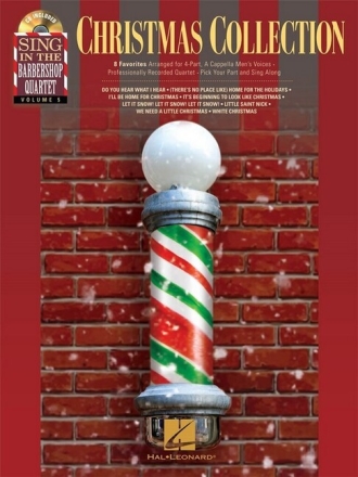 Christmas Collection (+CD) for 4 male voices (male chorus) a cappella score