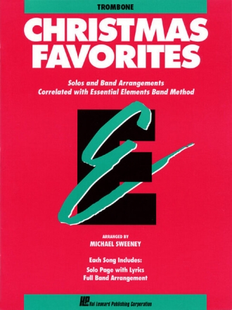 Christmas Favorites for concert band trombone