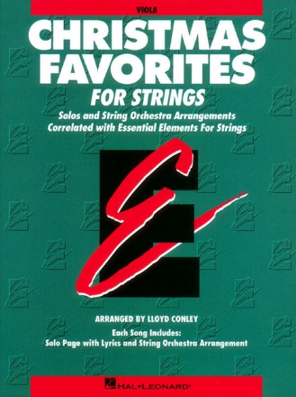 Christmas Favorites for strings Viola