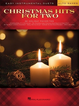 Christmas Hits for Two for 2 alto saxophones