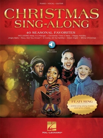 Christmas Sing-Along (+Online Audio) songbook piano/vocal/guitar