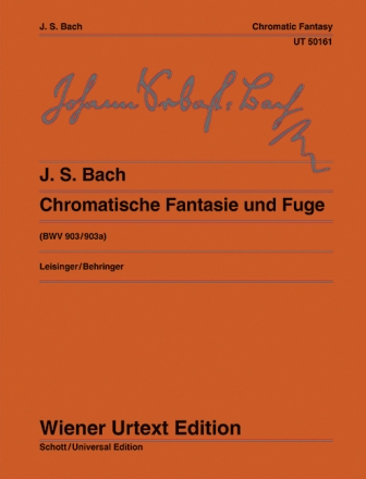 Chromatische Fantasie und Fuge BWV903 f�r Klavier mit Fr�hfassung BWV903a