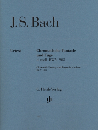 Chromatische Fantasie und Fuge d-Moll BWV903 f�r Klavier (ohne Fingersatz)