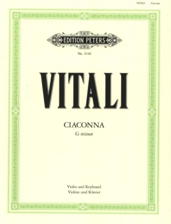 Ciaccona g-Moll f�r Violine und Klavier