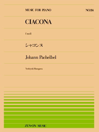 Ciacona in f Minor for piano