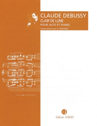 Clair de lune pour viola and piano
