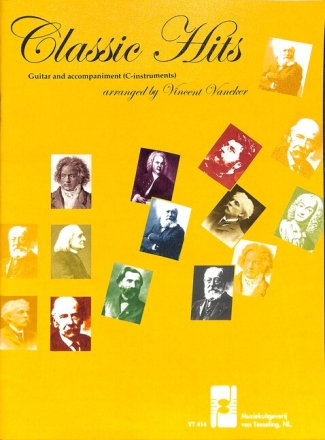 Classic Hits for guitar and accompaniment (c instruments)