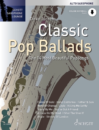 Classic Pop Ballads (+Online Audio) f�r Altsaxophon und Klavier