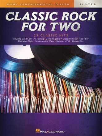 Classic Rock for Two for 2 flutes score