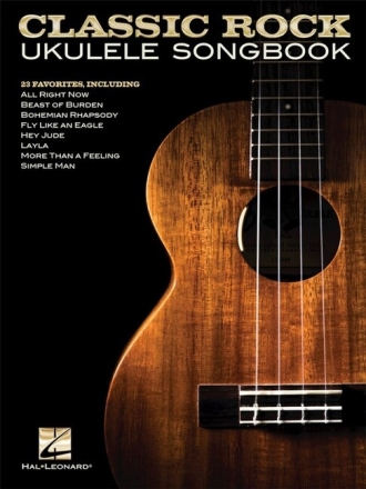 Classic Rock Ukulele Songbook: melody line/lyrics/uke chords songbook