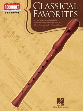 Classical Favorites for soprano recorder