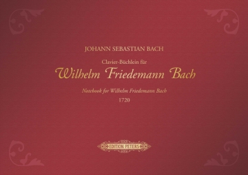 Clavier-B�chlein f�r Wilhelm Friedemann Bach 1720 f�r Klavier (z.T. mit Gesang) gebunden