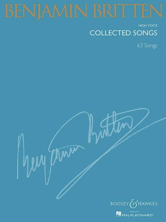 Collected Songs for high voice and Piano