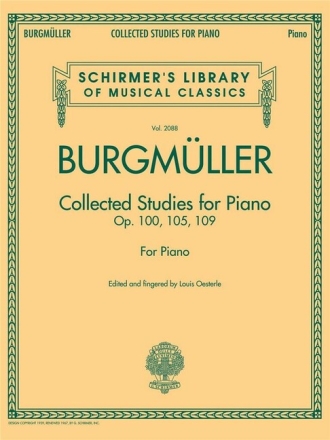Collected Studies: for piano