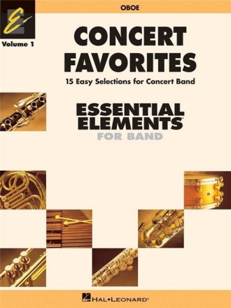 Concert Favorites vol.1: for concert band for oboe