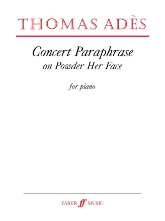 Concert Paraphrase on Powder her Face for piano