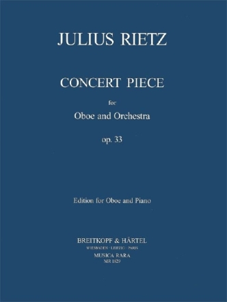 Concert Piece op.33 f�r Oboe und Orchester f�r Oboe und Klavier