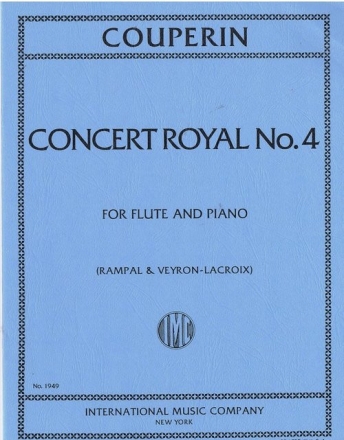 Concert Royal no.4 for flute and piano