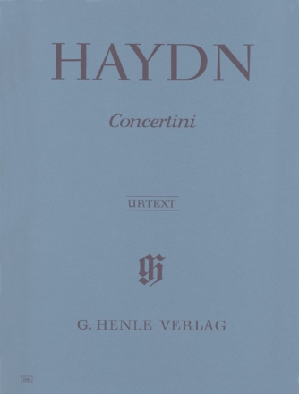 Concertini f�r Klavier, 2 Violinen und Violoncello Stimmen