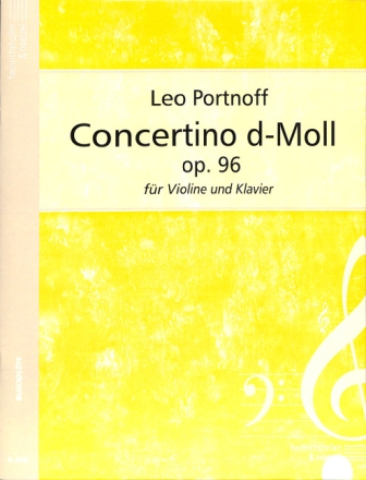 Concertino d-Moll op.96 f�r Violine und Klavier (1.-3. Lage)