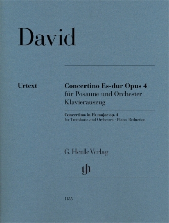 Concertino Es-dur op.4 f�r Posaune und Orchester Klavierauszug mit Solo-Stimme