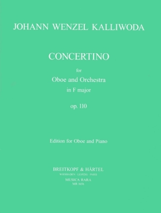 Concertino F-Dur op.110 f�r Oboe und Orchester f�r Oboe und Klavier