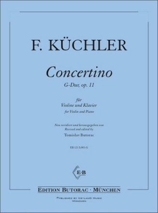 Concertino G-Dur op.11 f�r Violine und Klavier