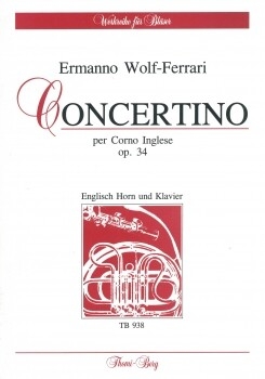 Concertino (Kleines Konzert) op.34 f�r Englischhorn und Klavier