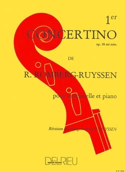 Concertino mi mineur no.1 op.38 pour violoncelle et piano