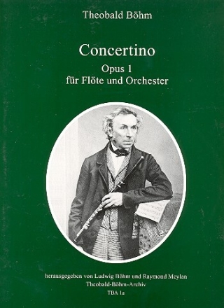Concertino op.1 f�r Fl�te und Orchester Partitur