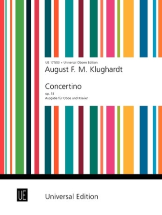 Concertino op.18 f�r Oboe und Orchester Klavierauszug
