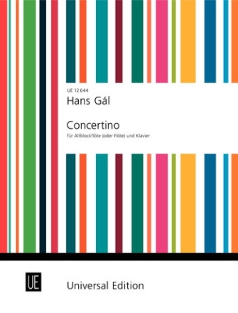 Concertino op.82 f�r Fl�te (Altblockfl�te) und Klavier