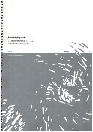 Concerto Borealis for bass trombone and orchestra score