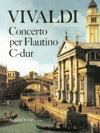 Concerto C-Dur op.44,11 f�r Flautino (Altblockfl�te), Streicher und Bc Klavierauszug