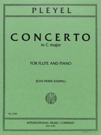 Concerto C major for flute and orchestra for flute and piano