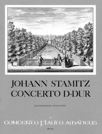 Concerto D-Dur f�r Fl�te und Streichorchester f�r Fl�te und Klavier