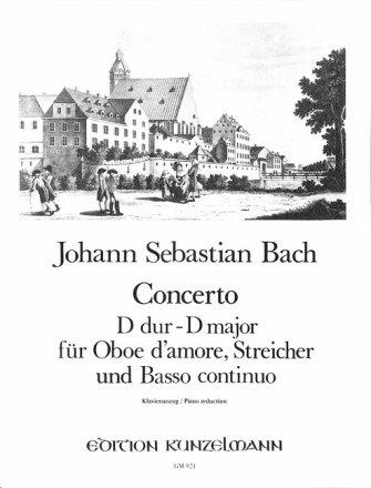 Concerto D-Dur f�r Oboe d'amore, Streicher und Bc f�r Oboe d'amore und Klavier