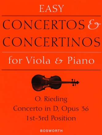 Concerto D-Dur op.36 f�r Viola (1.-3. Position) und Klavier