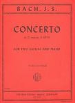 Concerto d minor BWV1043 for 2 violins and piano