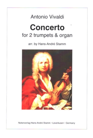 Concerto for 2 trumpets and organ score and parts
