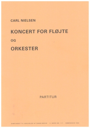 Concerto for flute and orchestra study score A5