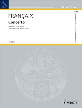 Concerto f�r Fl�te und Orchester Klavierauszug mit Solostimme