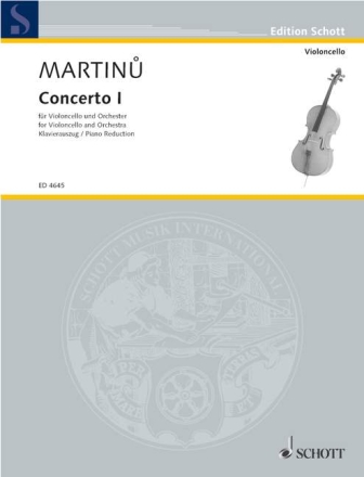 Concerto H 196 III f�r Violoncello und Orchester Klavierauszug mit Solostimme