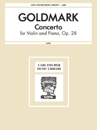 Concerto in a Minor op.28 for Violin and Orchestra for violin and piano