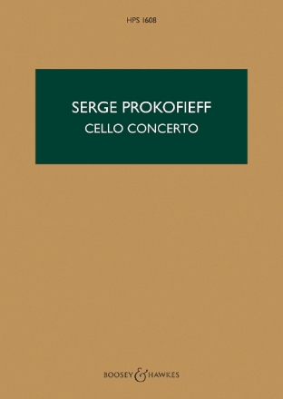 Concerto in e Minor op.58 for cello and orchestra study score