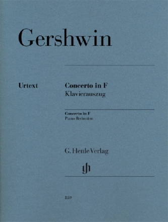 Concerto in F f�r Klavier und Orchester f�r 2 Klaviere zu 4 H�nden Klavierauszug